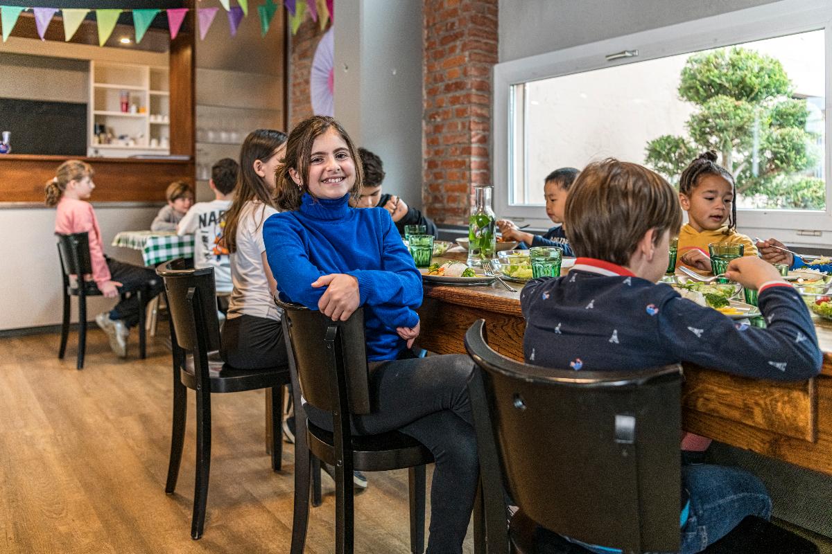 Lunch Table at the BLIS Restaurant