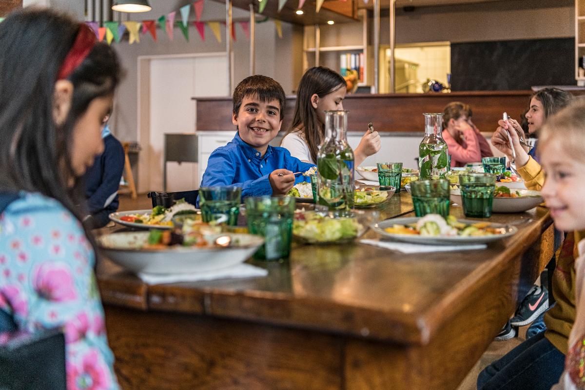 Lunch Table at the BLIS Restaurant