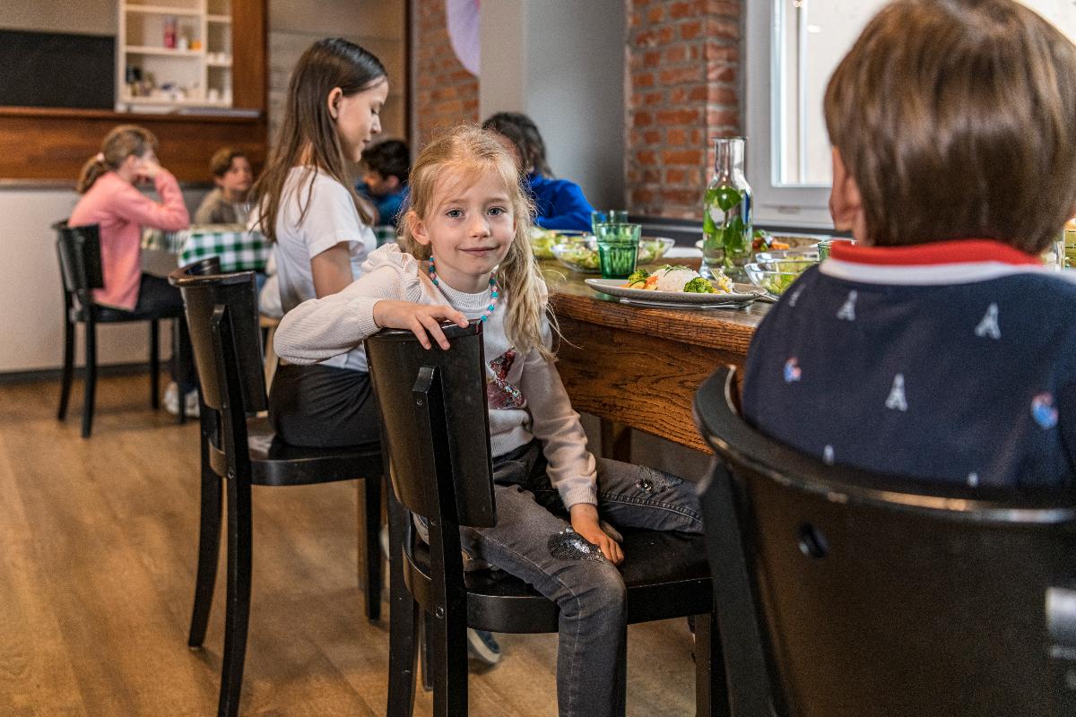 Lunch Table at the BLIS Restaurant